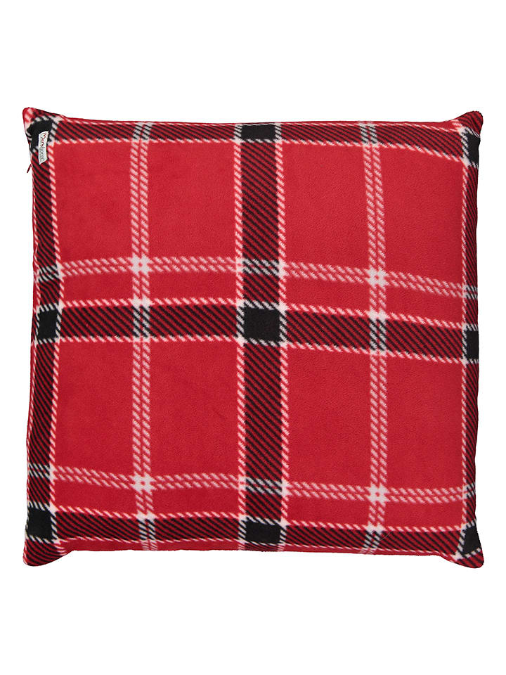 maryplaid Poduszka w kolorze czerwonym rozmiar: 50x50 cm