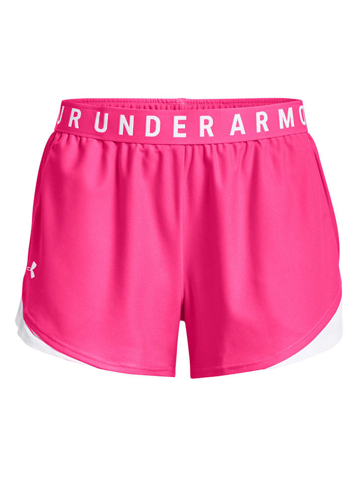 Szorty sportowe w kolorze różowym
