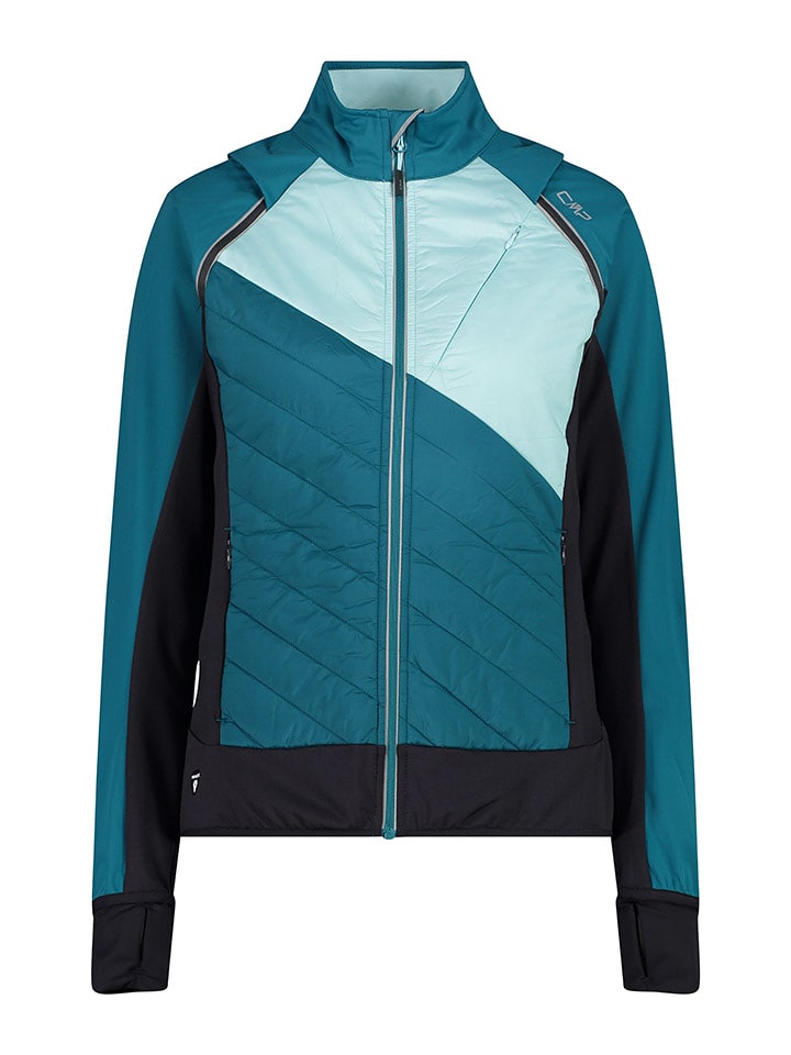 CMP Kurtka funkcyjna w kolorze turkusowo-czarnym rozmiar: 38