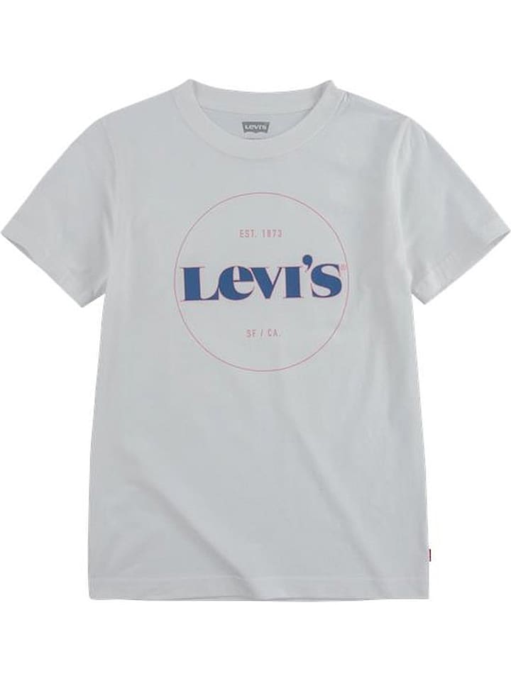 Levi's Kids Koszulka w kolorze białym rozmiar: 140