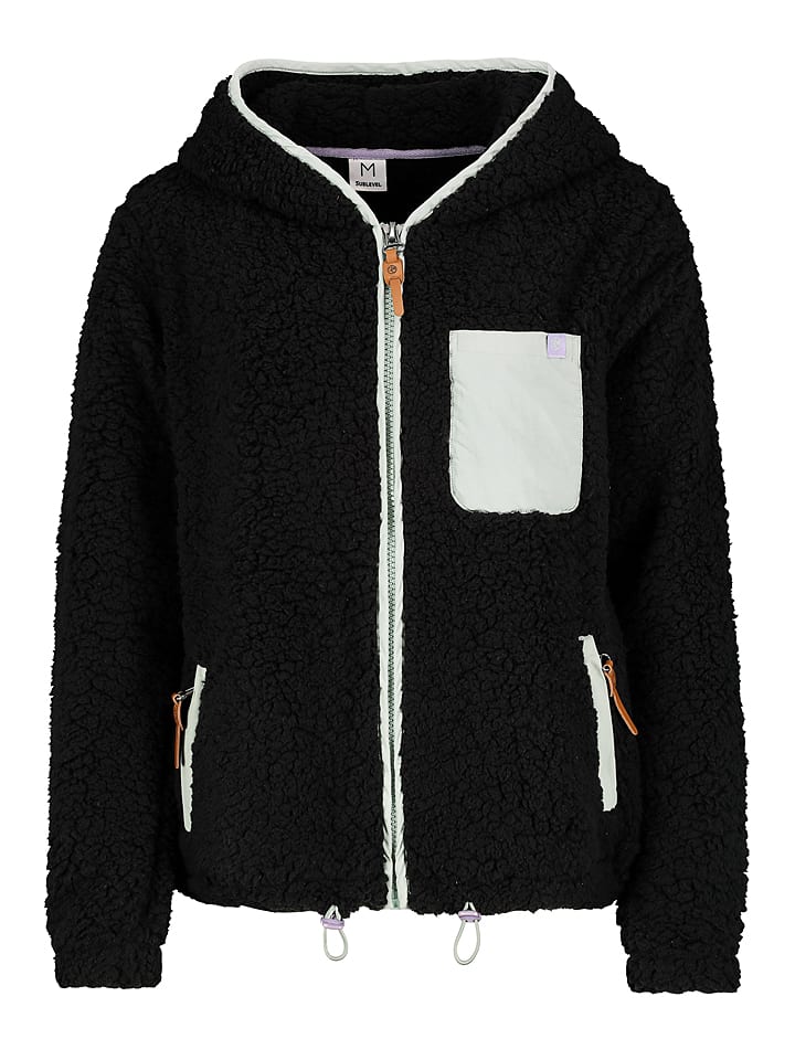 Sublevel Kurtka polarowa w kolorze czarnym rozmiar: M