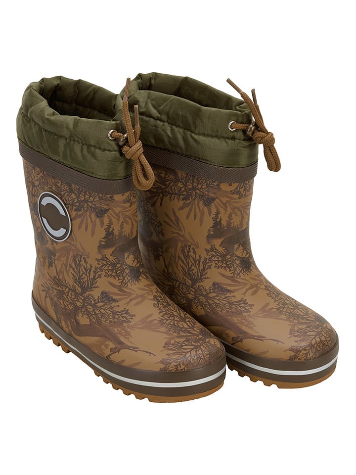 mikk-line Kalosze w kolorze brązowym rozmiar: 32