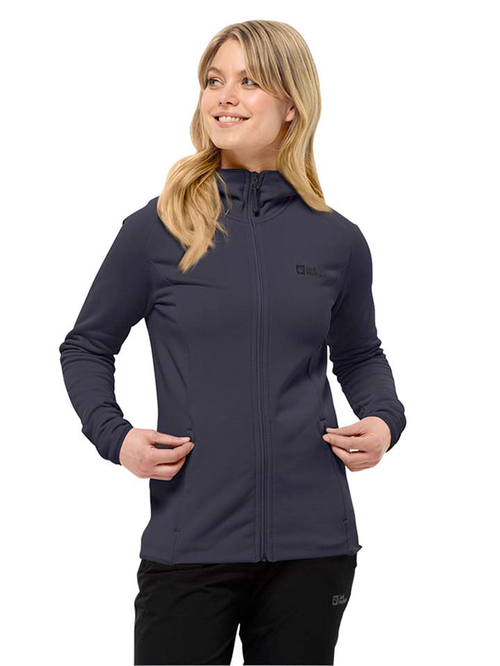 Jack Wolfskin Kurtka polarowa "Baiselberg" w kolorze antracytowym rozmiar: XL