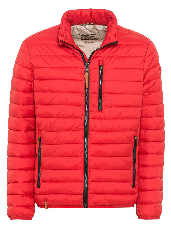 Camel Active Kurtka pikowana w kolorze czerwonym rozmiar: 50