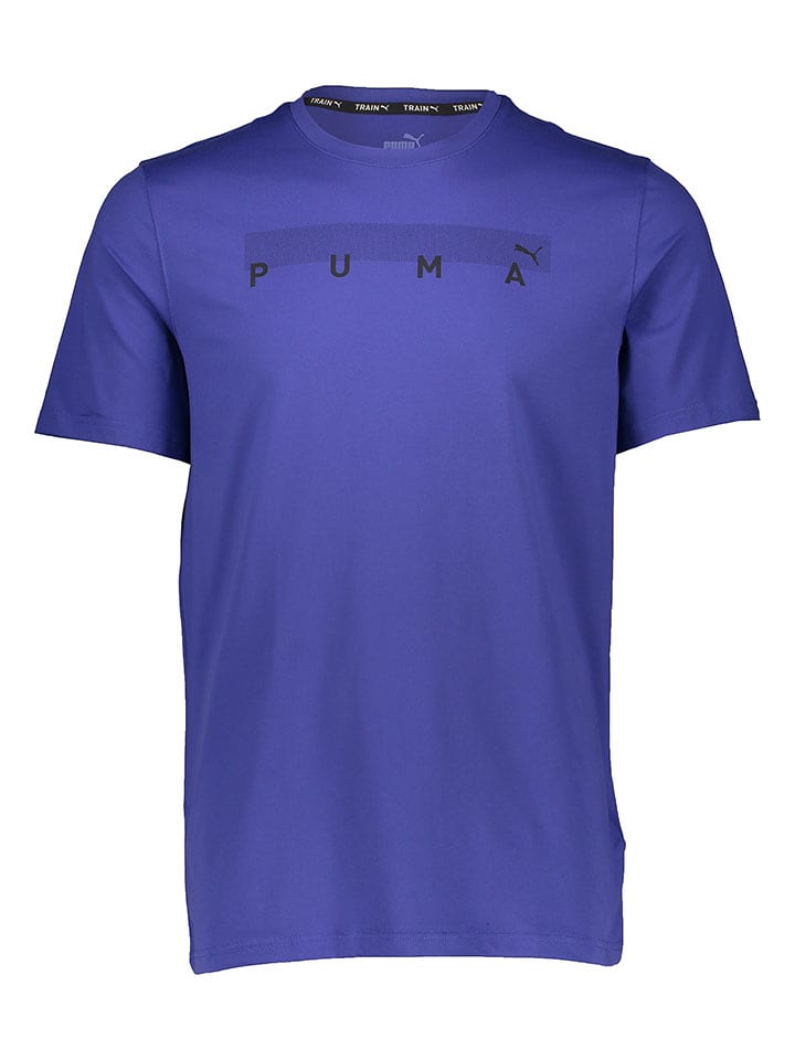 Puma Koszulka sportowa "Energy Cloudspun" w kolorze niebieskim rozmiar: S