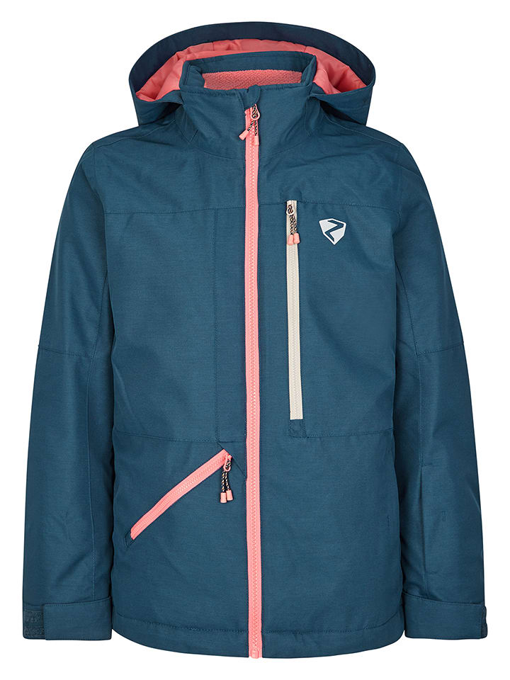 Ziener Kurtka narciarska "Antreyu" w kolorze niebieskim rozmiar: 116