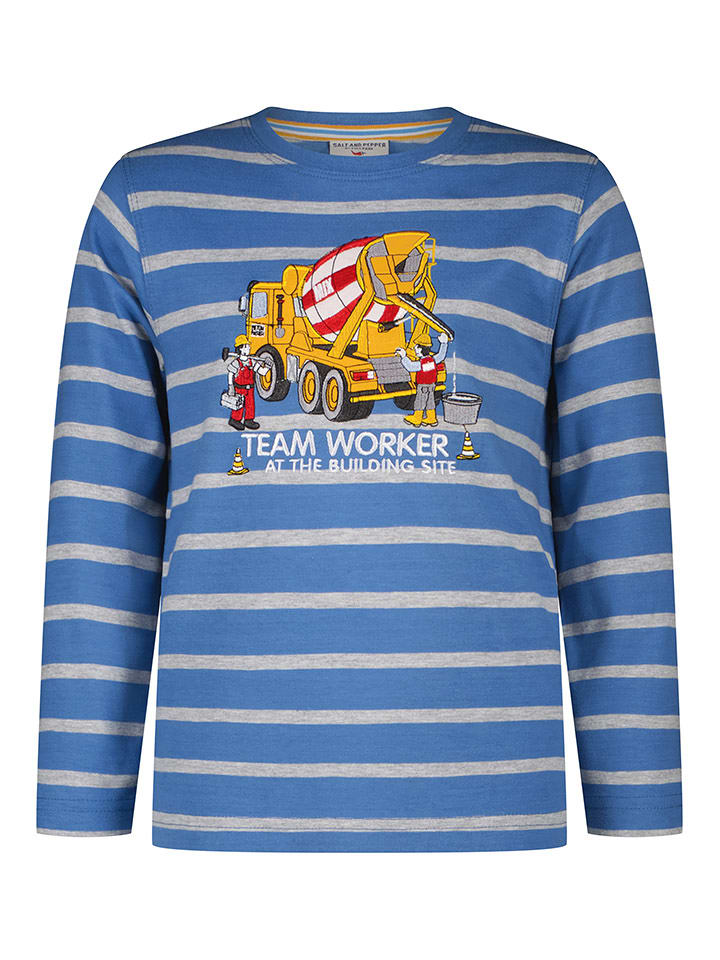 Salt and Pepper Koszulka w kolorze niebieskim rozmiar: 116/122