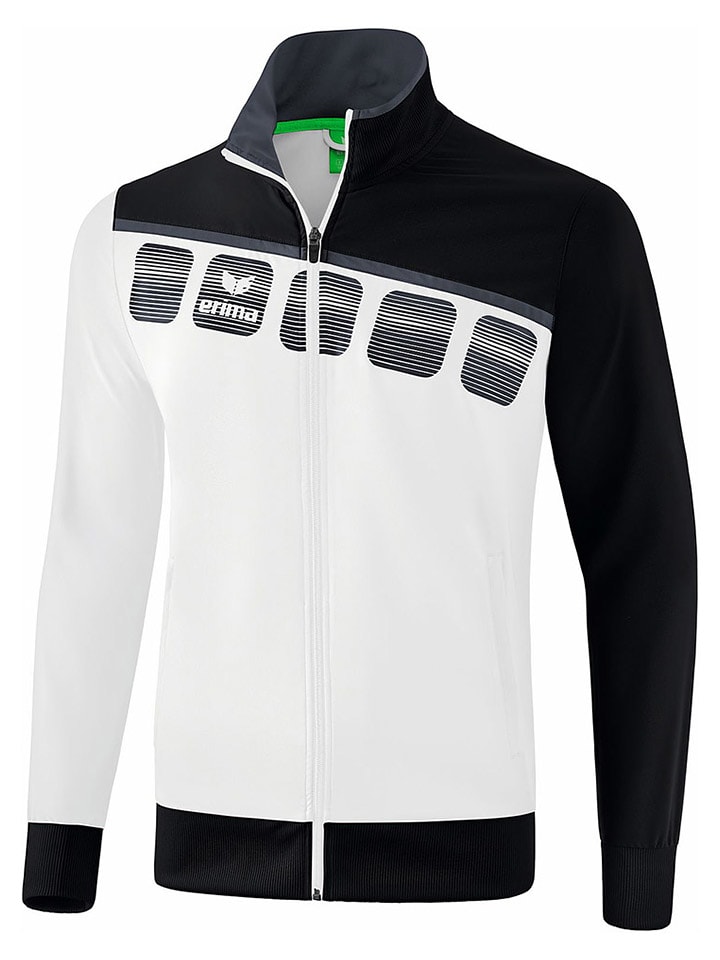 erima Kurtka sportowa "5-C" w kolorze biało-czarnym rozmiar: XXL