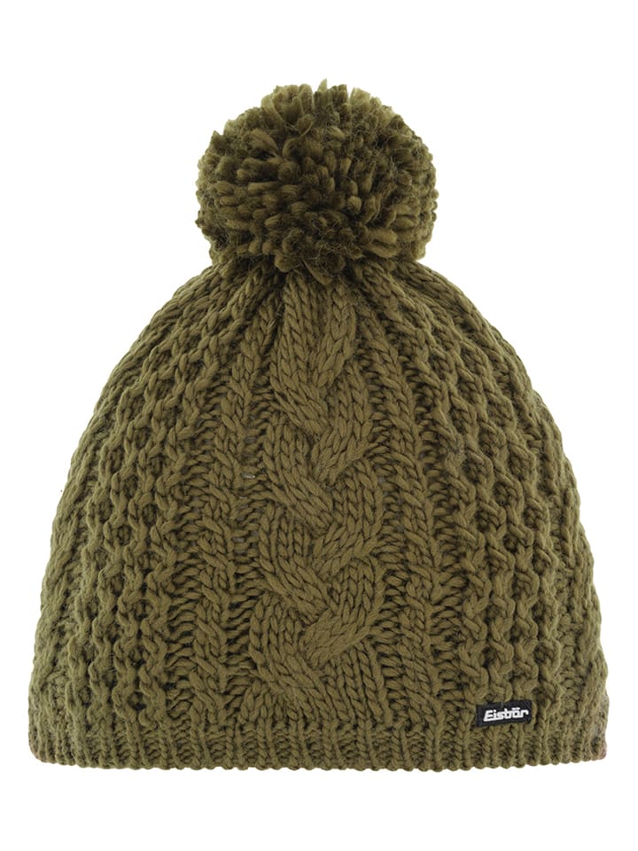 Eisbär Czapka "Afra" w kolorze khaki rozmiar: onesize