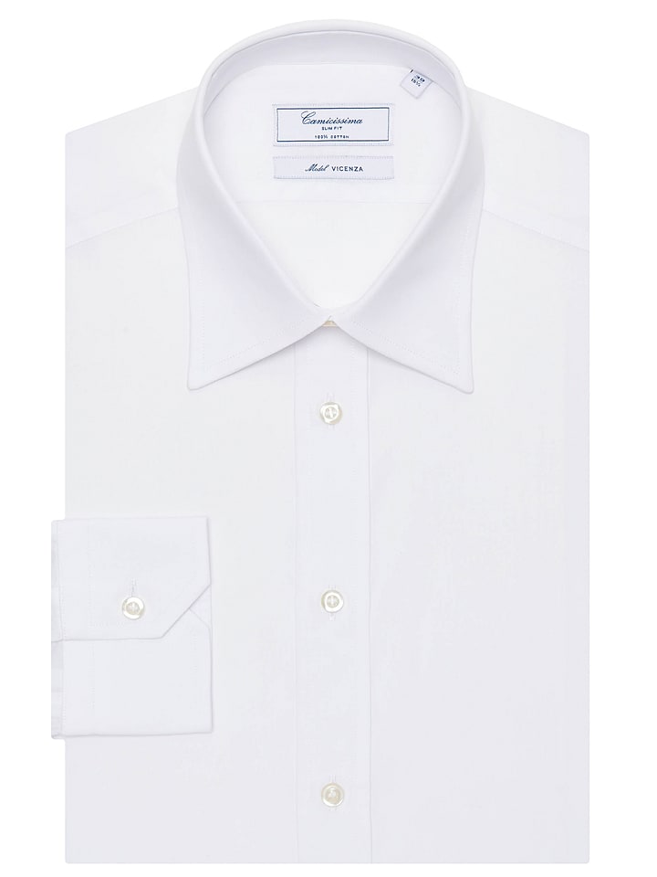 Camicissima Koszula - Slim fit - w kolorze białym rozmiar: 42