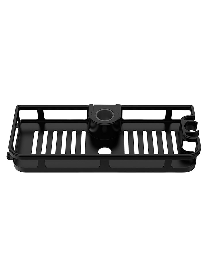 Wenko Półka prysznicowa "Liberta" w kolorze czarnym - 28,5 x 4 x 11,5 cm rozmiar: onesize