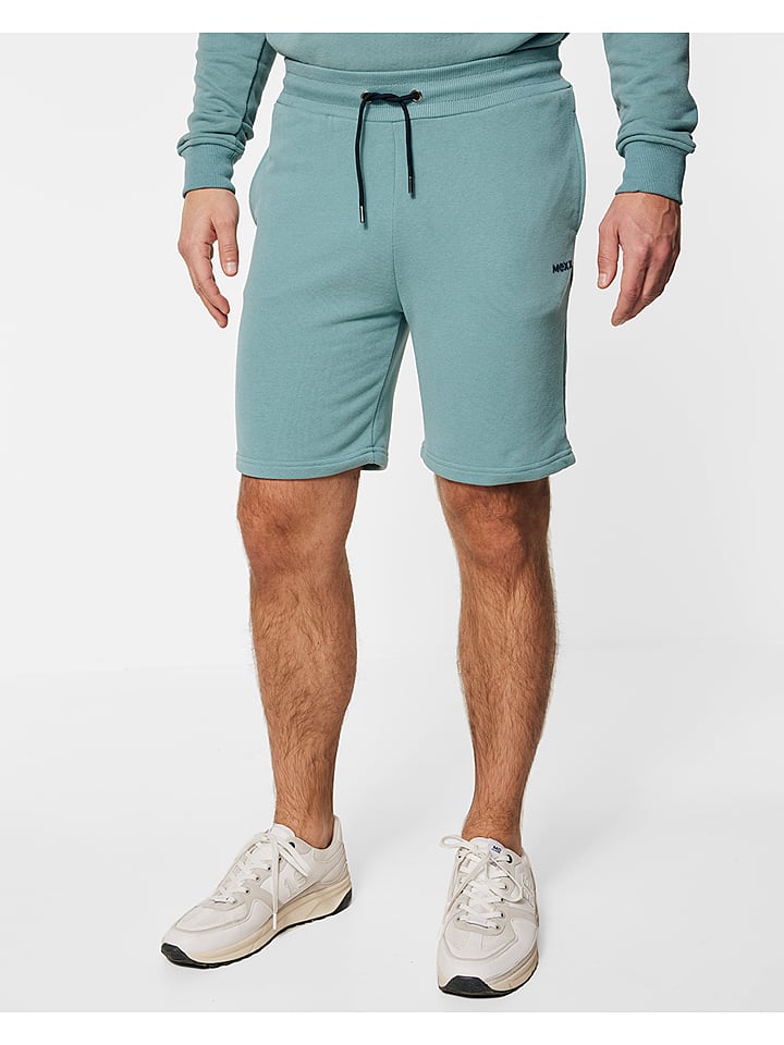 Szorty dresowe w kolorze miętowym