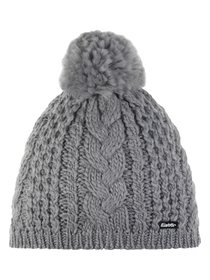 Eisbär Czapka "Afra" w kolorze szarym rozmiar: onesize