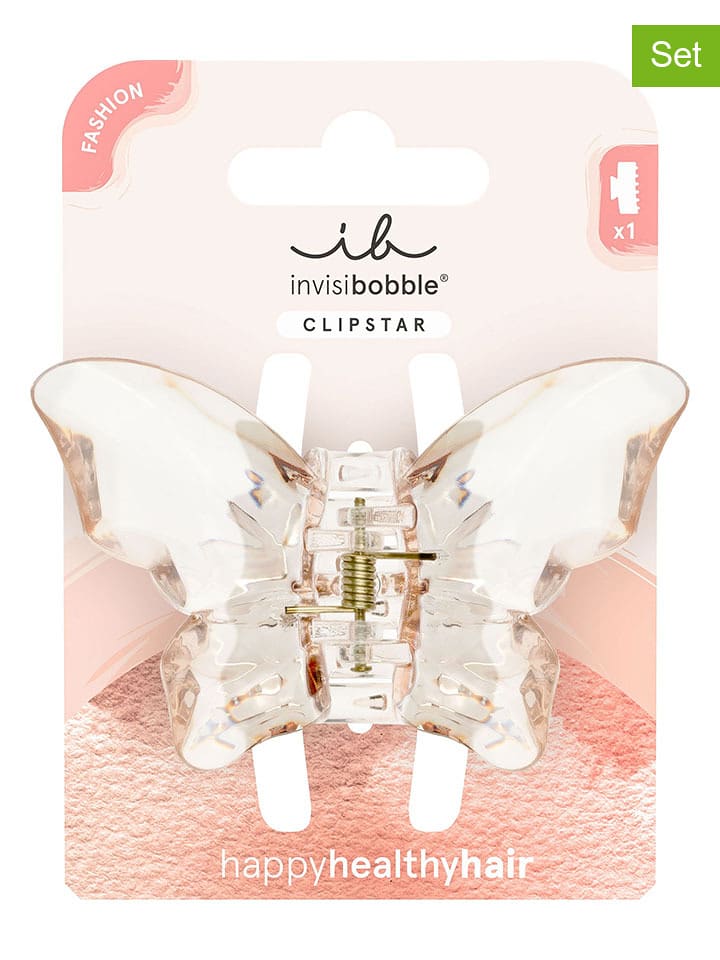 Invisibobble Spinki do włosów (2 szt.) w kolorze jasnoróżowym rozmiar: onesize