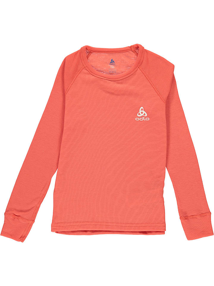 Odlo Podkoszulek funkcyjny "Active" w kolorze łososiowym rozmiar: 164