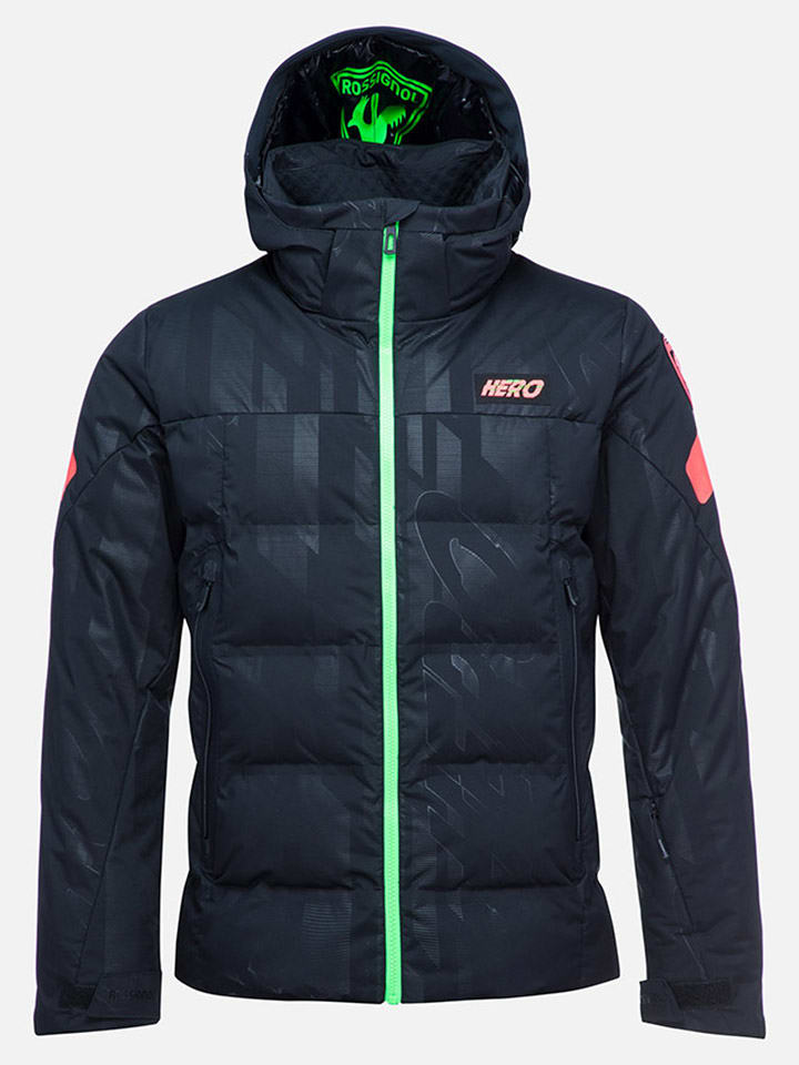 ROSSIGNOL Kurtka narciarska "Hero Depart" w kolorze granatowym rozmiar: XL