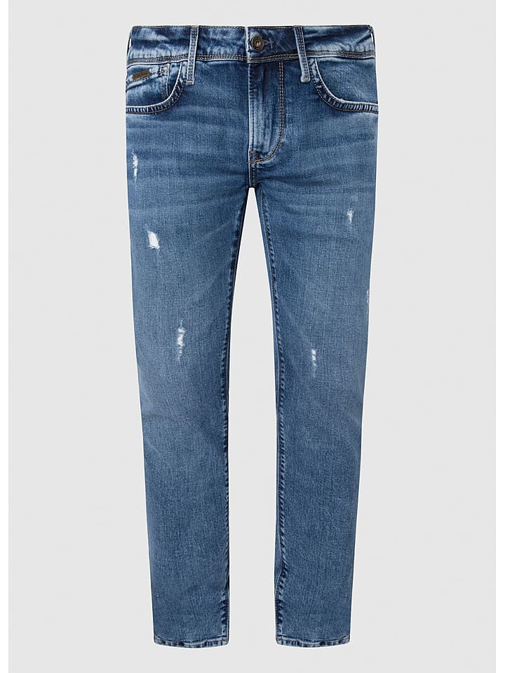 Dżinsy "Hatch" - Slim fit - w kolorze niebieskim