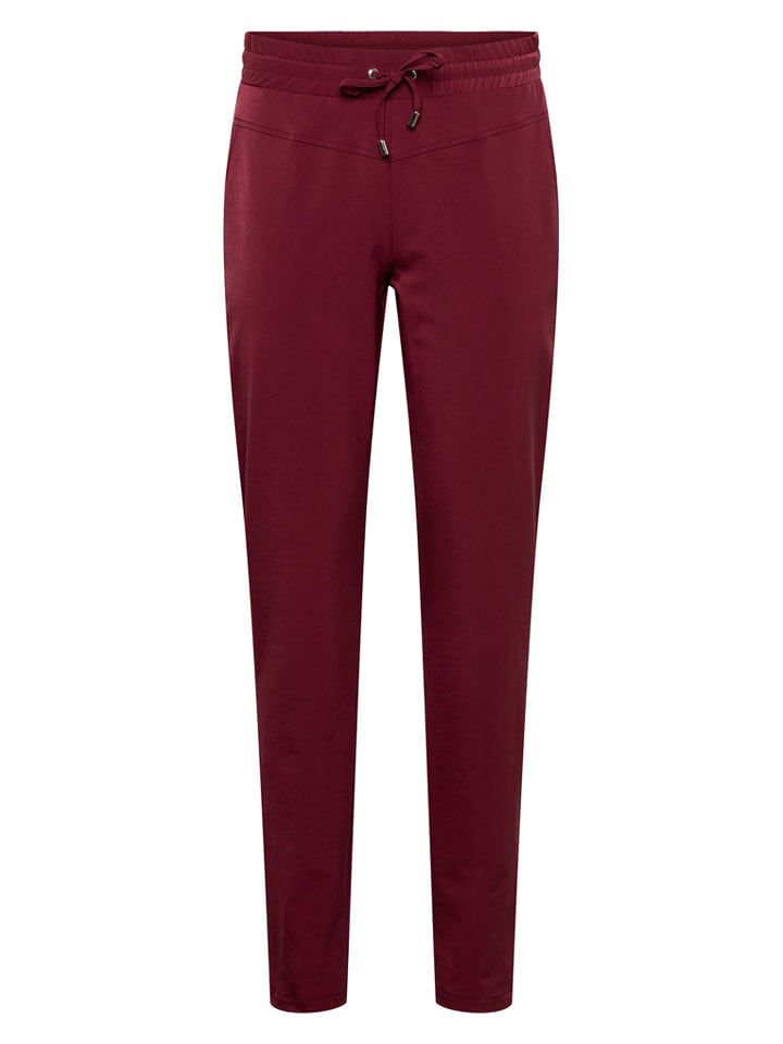 &Co Woman Spodnie "Penny" w kolorze czerwonym rozmiar: XL