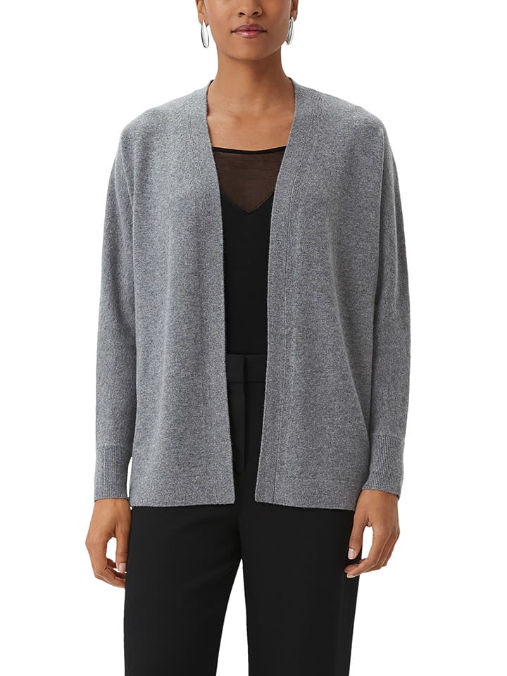 comma Kardigan w kolorze szarym rozmiar: L