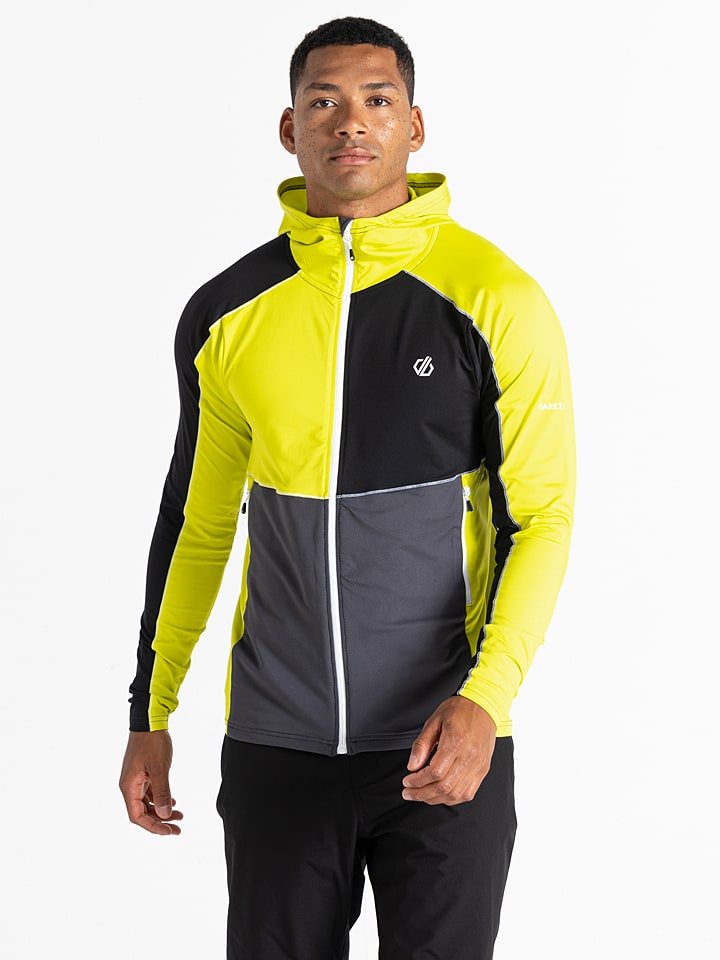 Dare 2b Kurtka sportowa "Assimilate" w kolorze żółto-szarym rozmiar: M