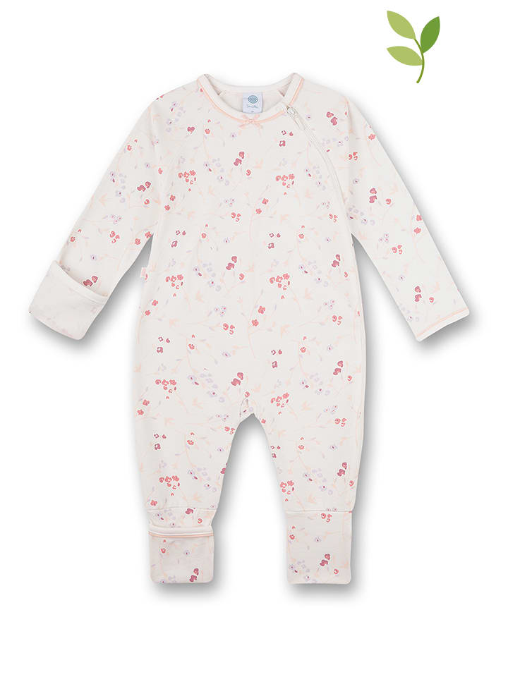 Śpioszki w kolorze kremowym