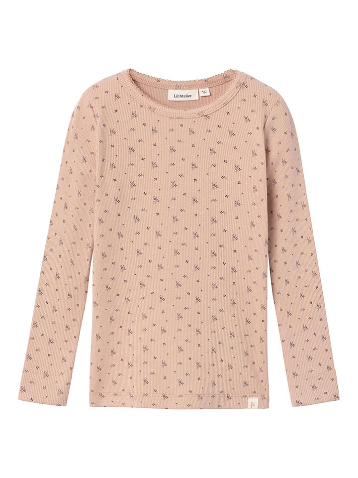 Lil Atelier Koszulka "Gago" w kolorze jasnoróżowym rozmiar: 122/128