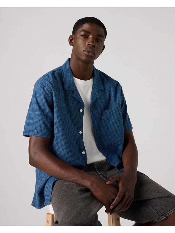 Levi's Koszula w kolorze granatowym rozmiar: L