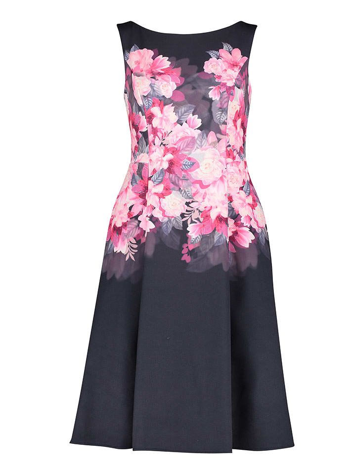 Vera Mont Sukienka w kolorze granatowo-różowym rozmiar: 36