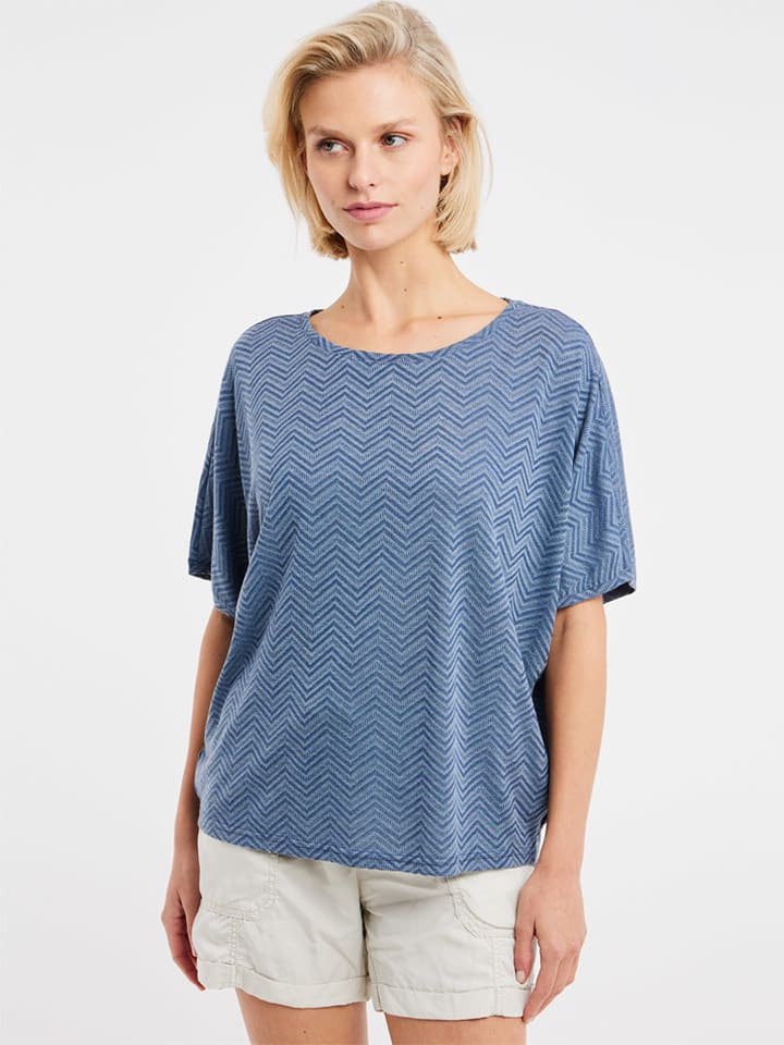 Protest Koszulka "Jaba" w kolorze niebieskim rozmiar: XS