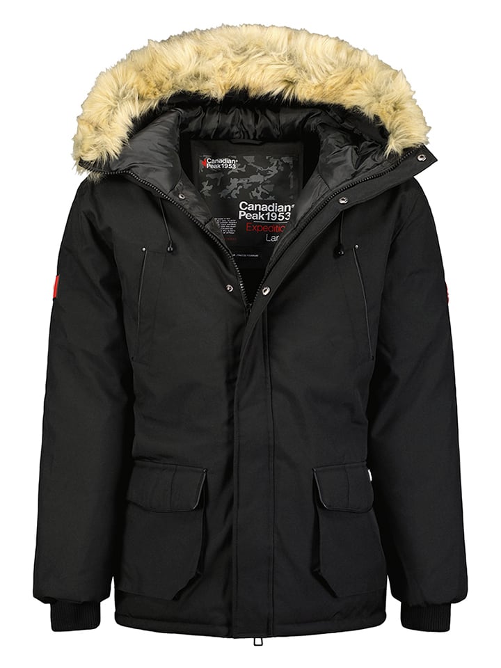 Canadian Peak Parka zimowa "Claudeak" w kolorze czarnym rozmiar: 152