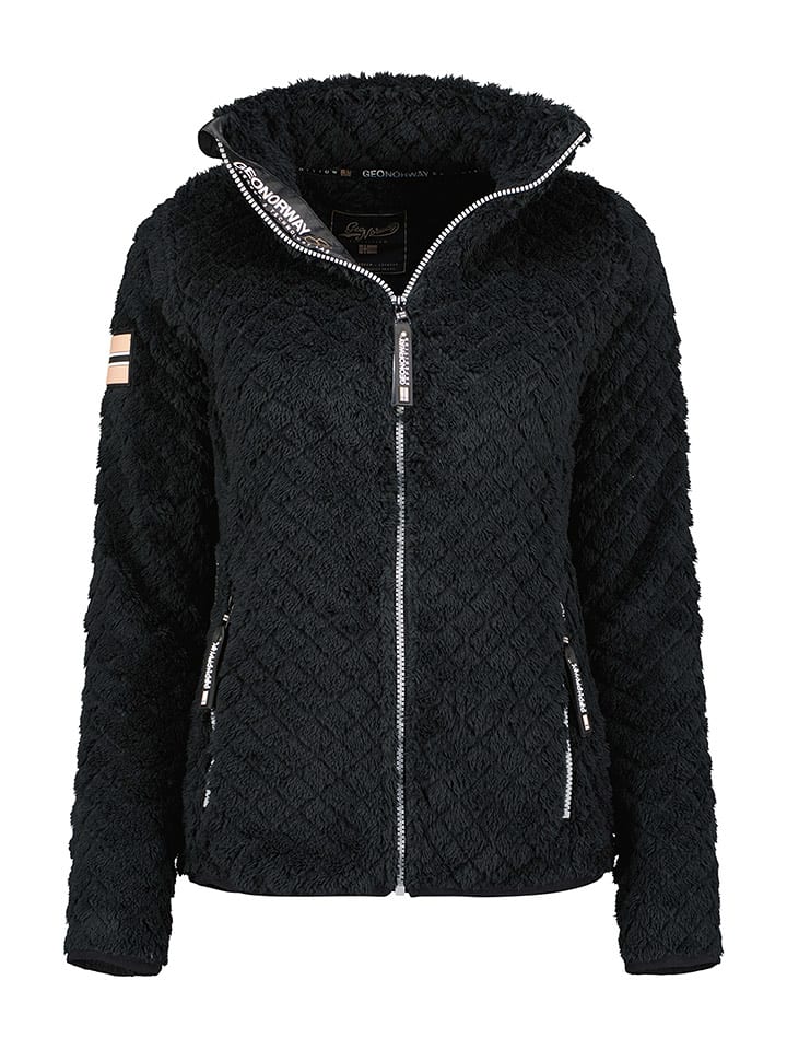 Geographical Norway Kurtka polarowa "Uparola" w kolorze czarnym rozmiar: M