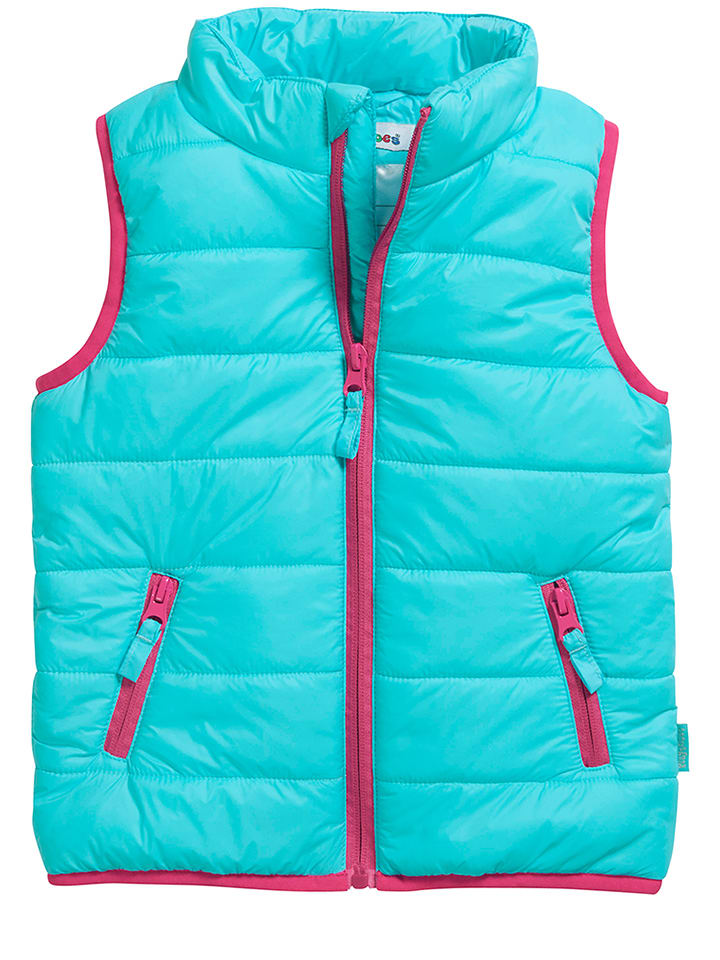 Playshoes Kamizelka w kolorze turkusowym rozmiar: 116