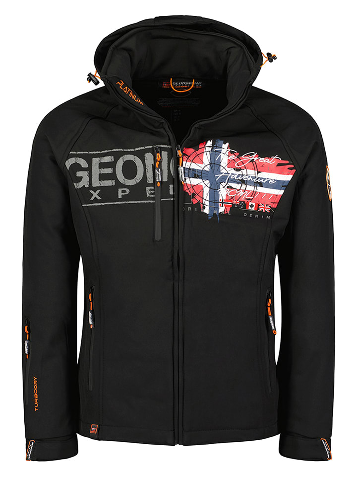 Geographical Norway Kurtka softshellowa w kolorze czarnym rozmiar: XL