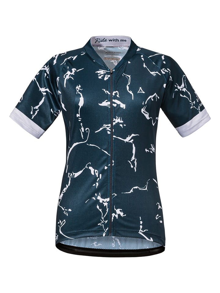 Schöffel Koszulka kolarska "Vertine" w kolorze granatowym rozmiar: 40