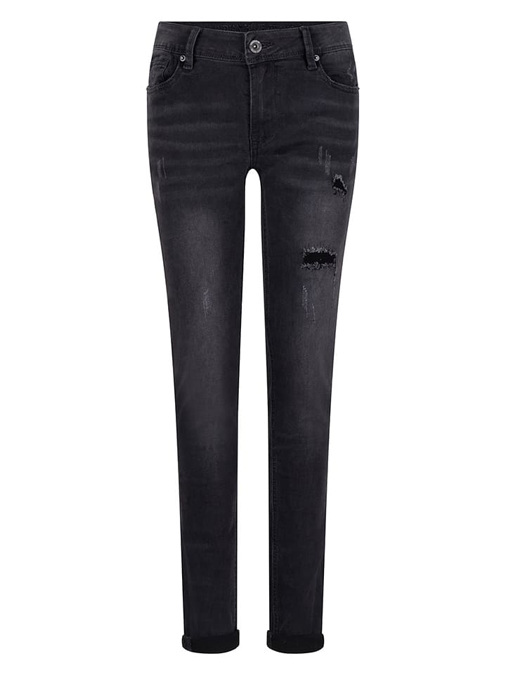 Dżinsy "Ryan" - Skinny fit - w kolorze czarnym