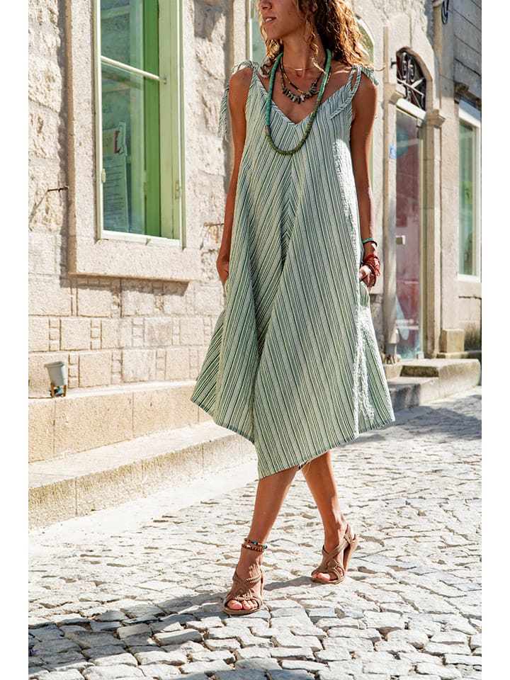 Gunes Kizi Sukienka w kolorze khaki rozmiar: S