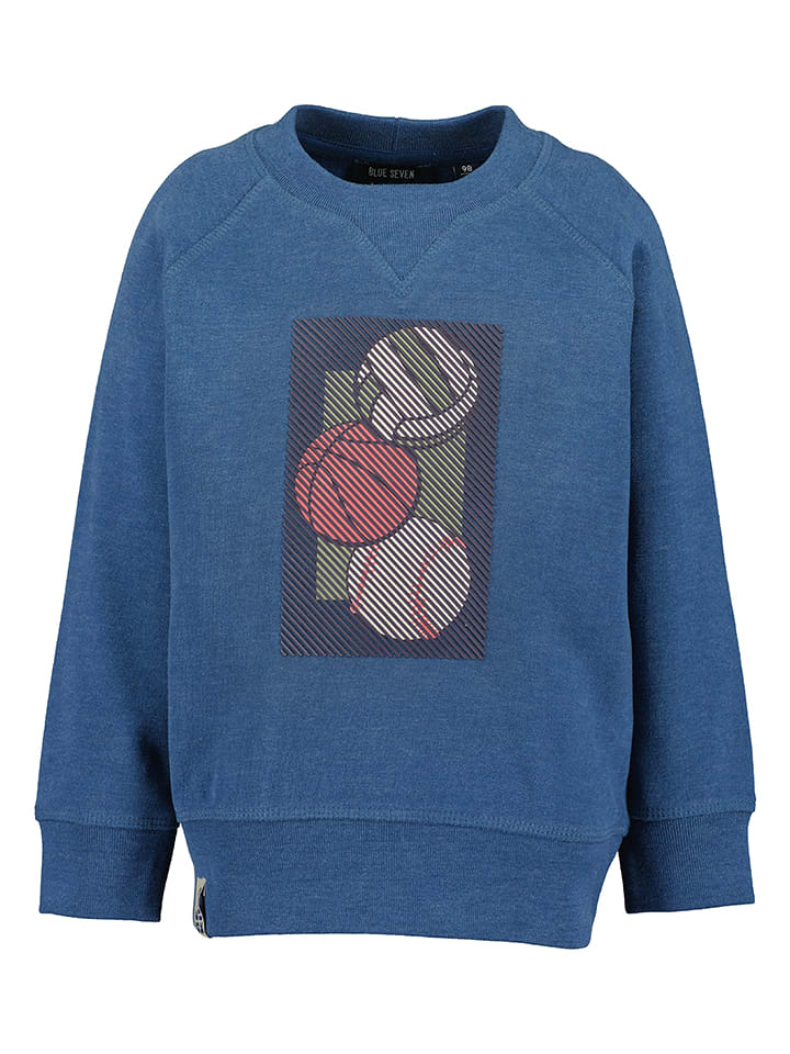 Blue Seven Bluza w kolorze niebieskim rozmiar: 98