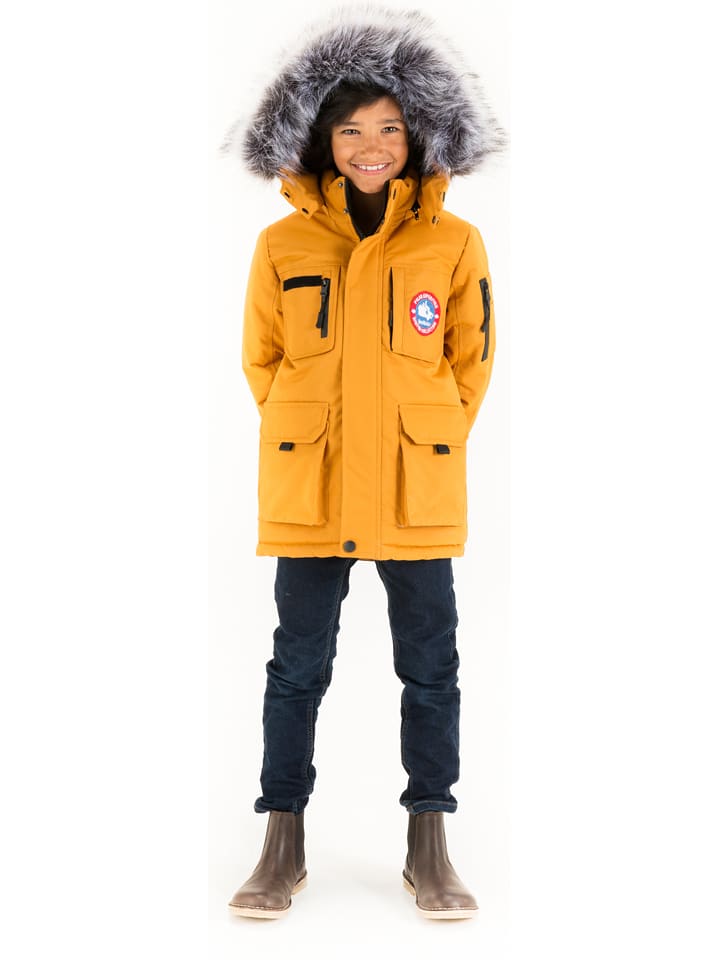 HULABALU Parka "Nordic" w kolorze żółtym rozmiar: 158/164