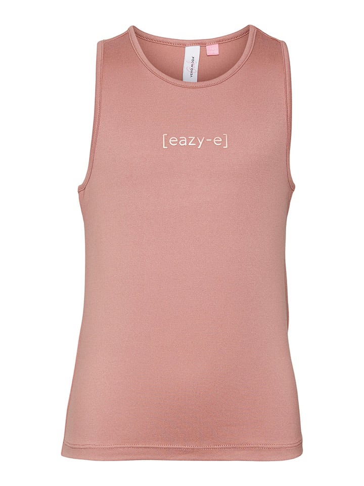 Vero Moda Girl Top sportowy "Eazy" w kolorze jasnoróżowym rozmiar: 122/128