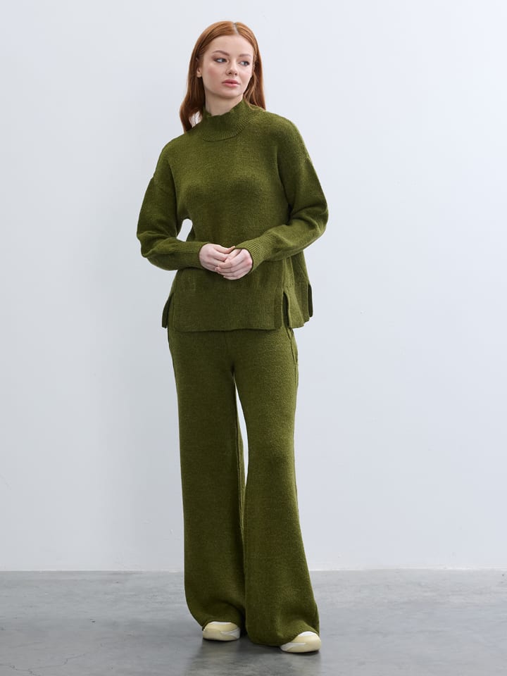 BGN Sweter w kolorze zielonym rozmiar: 36