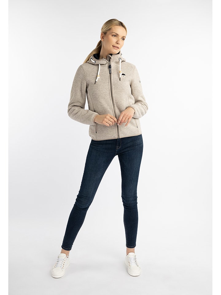 Schmuddelwedda Kurtka polarowa w kolorze szarobrązowym rozmiar: XXL