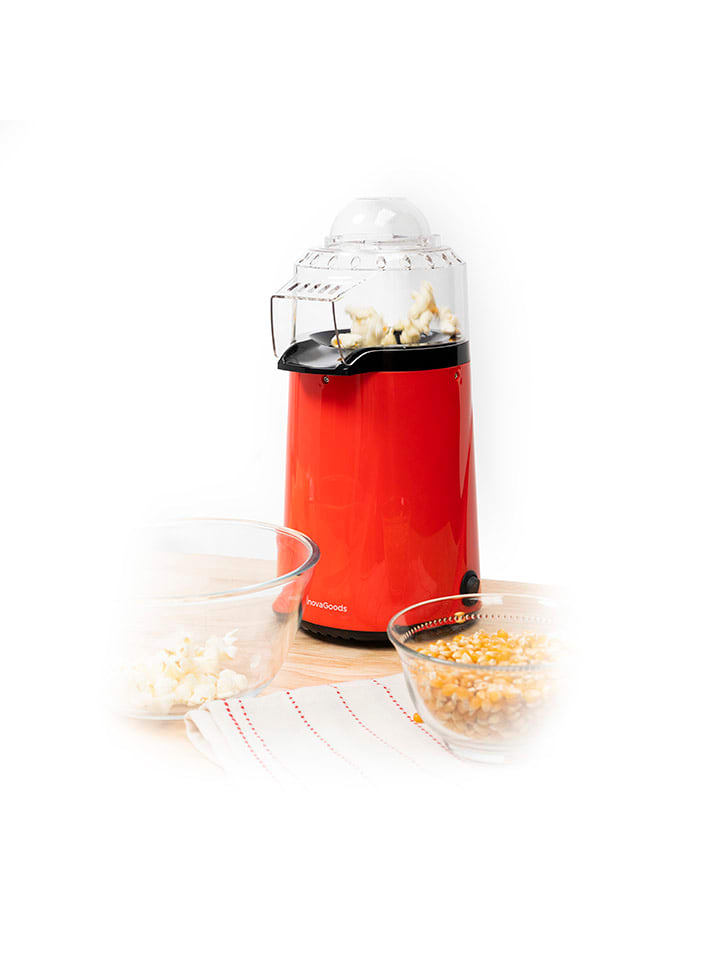 InnovaGoods Urządzenie w kolorze czerwonym do popcornu - 14,5 x 26 x 15 cm rozmiar: onesize