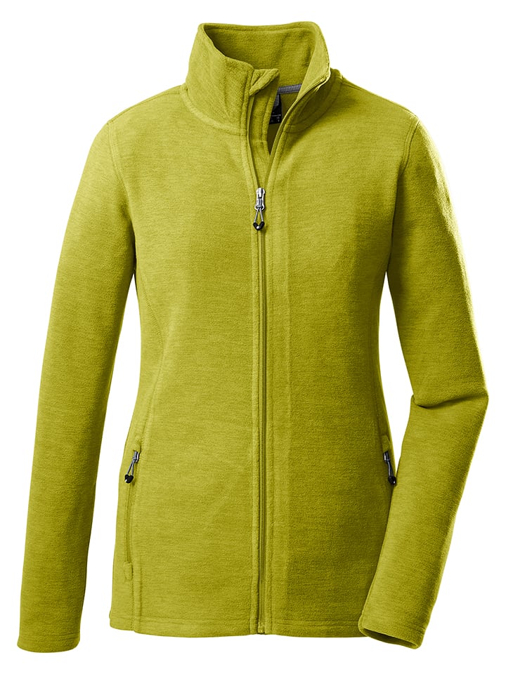 Kurtka polarowa w kolorze zielonym