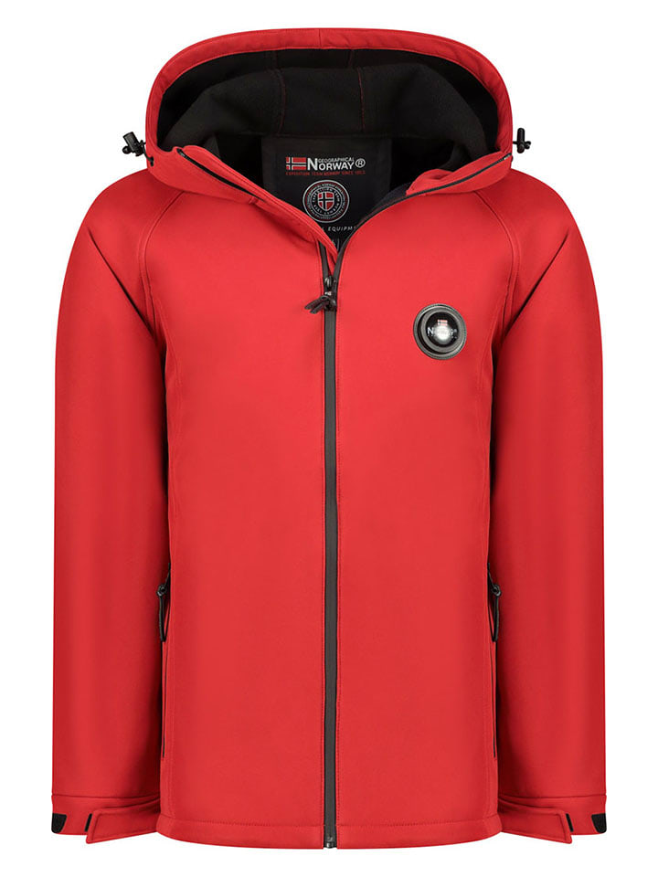 Geographical Norway Kurtka softshellowa "Tamigoglass" w kolorze czerwonym rozmiar: M