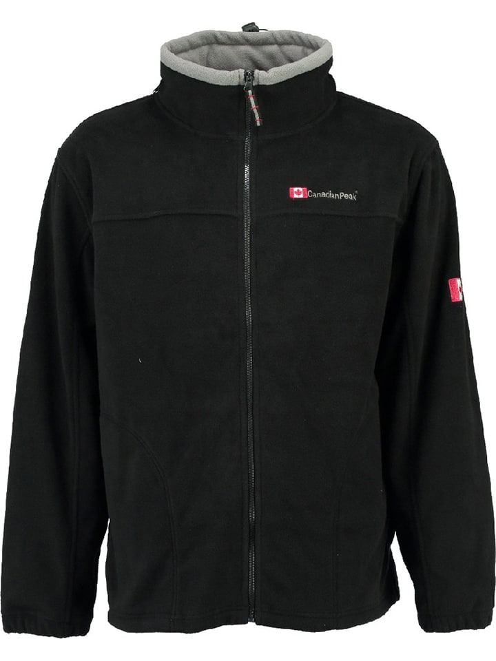 Canadian Peak Kurtka polarowa "Ultona" w kolorze czarnym rozmiar: L