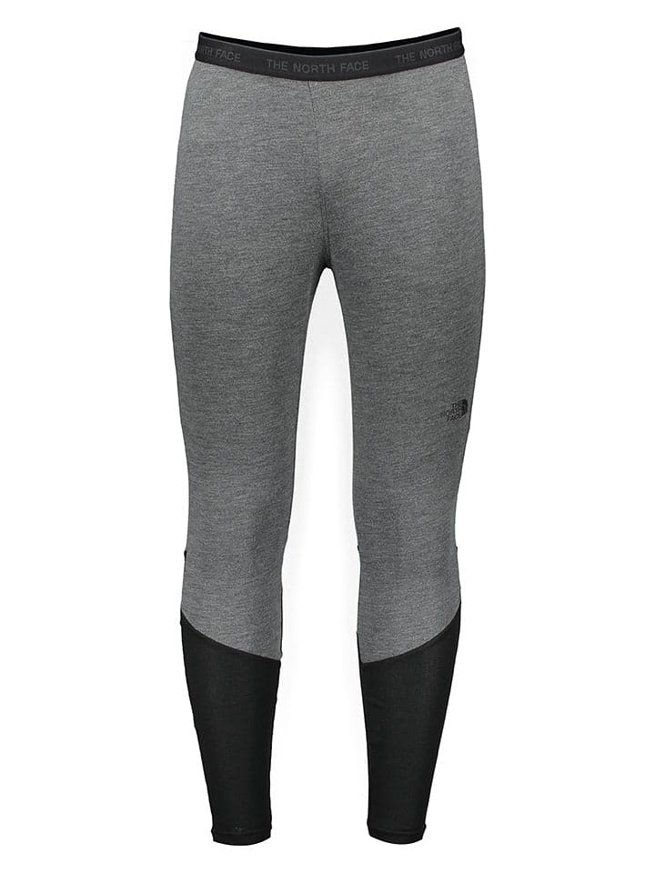The North Face Legginsy funkcyjne w kolorze szaro-czarnym rozmiar: XL