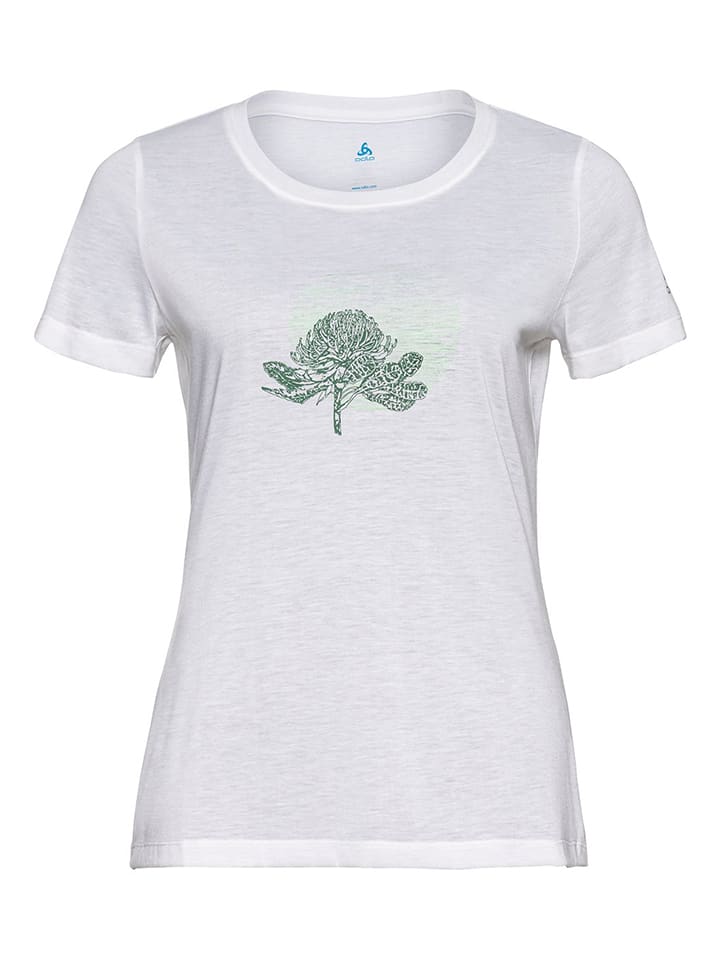 Koszulka funklcyjna "Halden" w kolorze białym