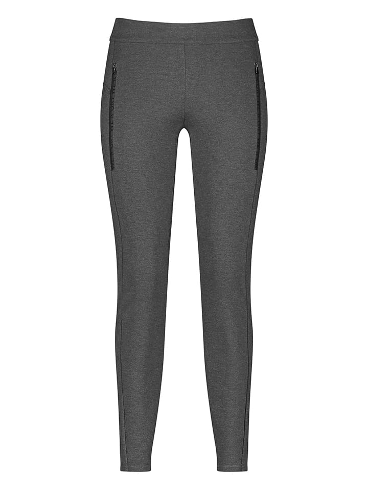 Legginsy w kolorze antracytowym