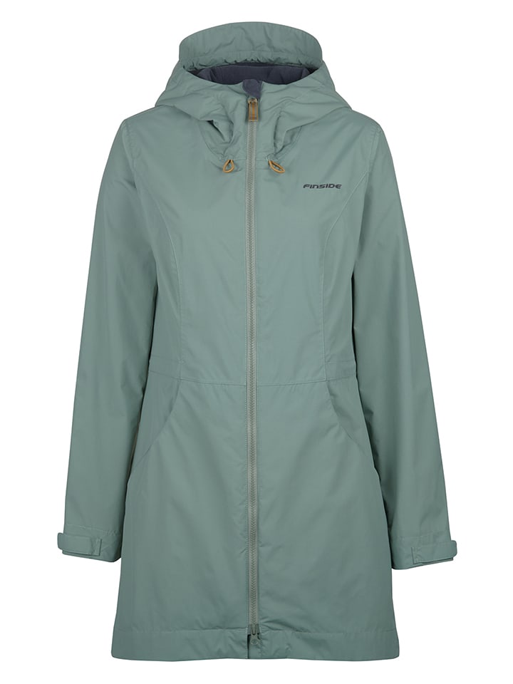 finside Kurtka funkcyjna "Ulkosalla" w kolorze zielonym rozmiar: 34