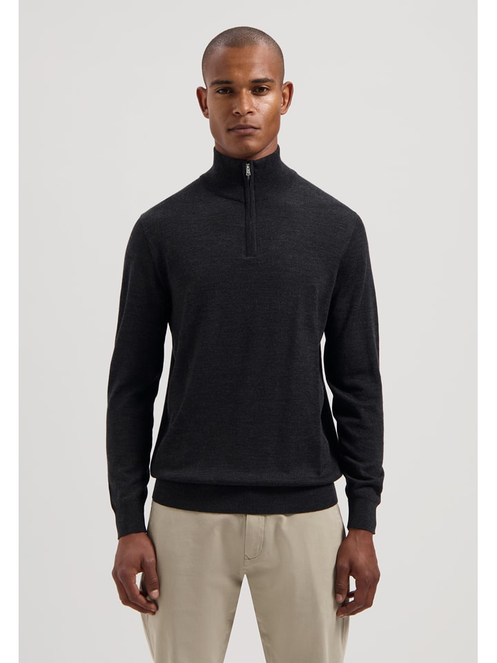 DSTREZZED Wełniany sweter w kolorze antracytowym rozmiar: 3XL